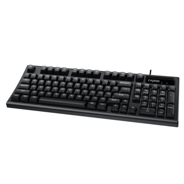 B&agrave;n ph&iacute;m Rapoo NK2800 (Đen)