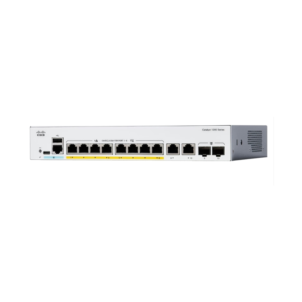 Switch Cisco C1200-8FP-2G