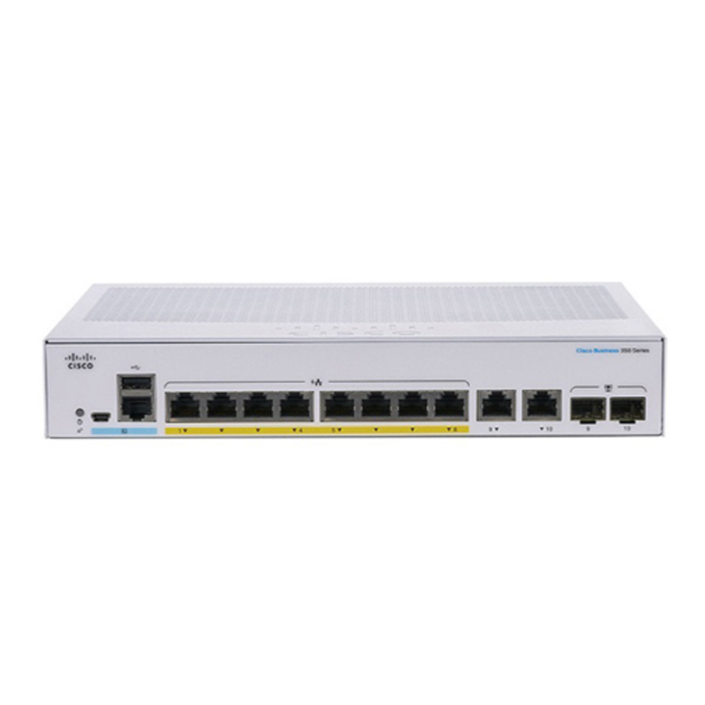 Switch Cisco CBS350-8P-E-2G-EU 8-port GE POE+
