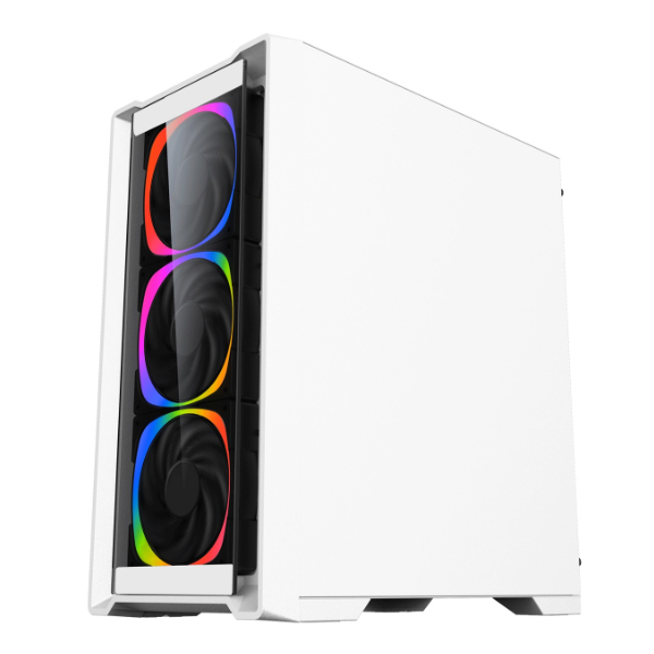 Vỏ m&aacute;y t&iacute;nh KENOO ESPORT MK500 -3F trắng