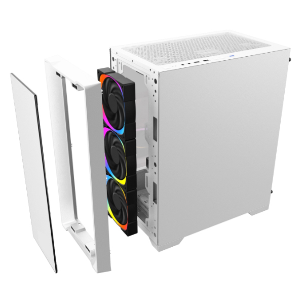 Vỏ m&aacute;y t&iacute;nh KENOO ESPORT MK500 -3F trắng