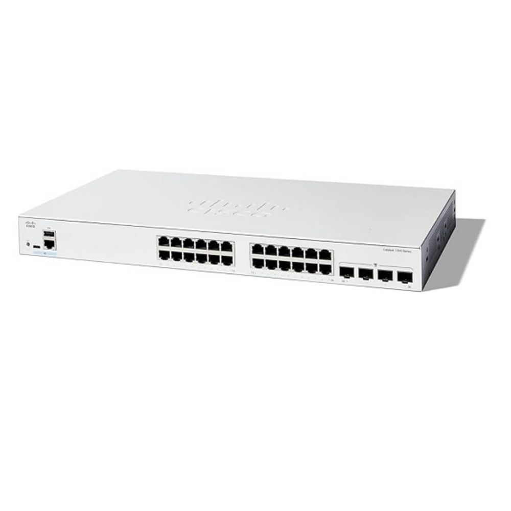 Switch Cisco C1300-24T-4G (Gigabit (1000Mbps)/ 24 Cổng/ 4 SFP/ Managed Switch) 