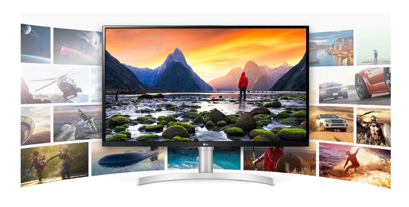 Màn hình LG 32UN650-W 31.5Inch UltraFine 4K UHD IPS tích hợp Loa