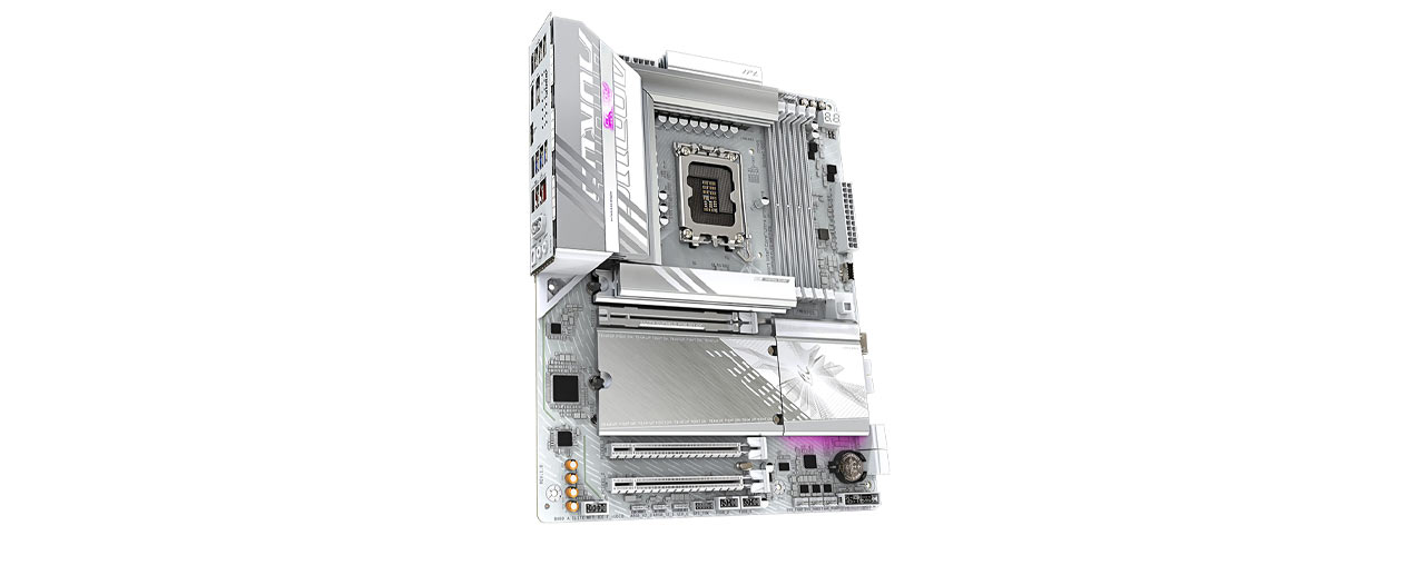 Mainboard Gigabyte B860 AORUS ELITE WIFI7 ICE DDR5 (Intel B860/ Socket 1851/ ATX/ 4 khe ram/ 2.5 Gigabit LAN) (ID: 59285)
