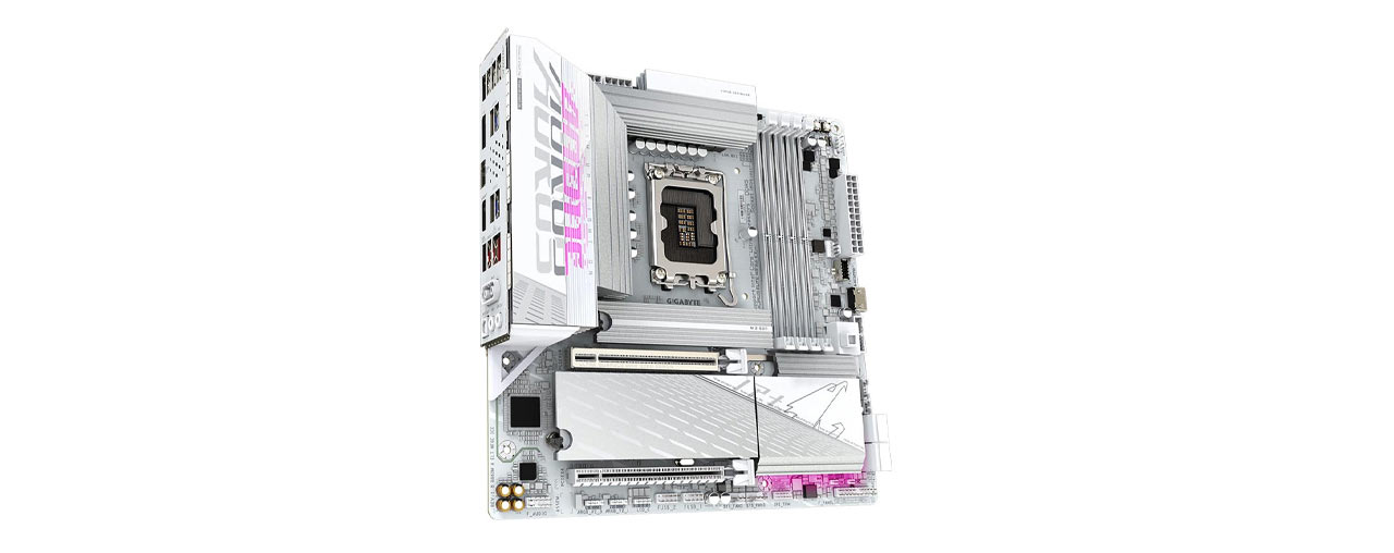 Mainboard Gigabyte B860M AORUS ELITE WIFI6E ICE DDR5 (Intel B860/ Socket 1851/ M-ATX/ 4 khe ram/ 2.5 Gigabit LAN) (ID: 59292)