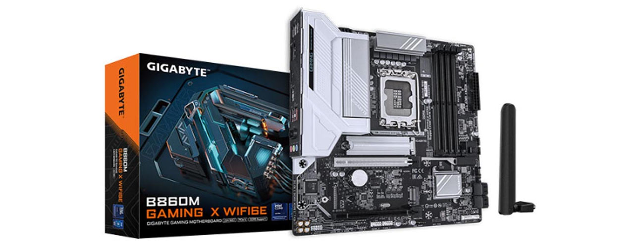 Mainboard Gigabyte B860M GAMING X WIFI6E DDR5 (Intel B860/ Socket 1851/ M-ATX/ 4 khe ram/ 2.5 Gigabit LAN) (ID: 59300)