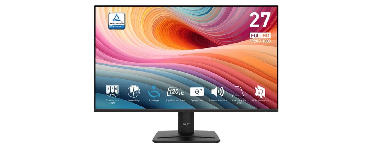 Màn hình MSI PRO MP275 E2 (27Inch/ Full HD/ 4ms/ 120Hz/ 300cd/m2/ IPS/ Loa) (ID: 59114)