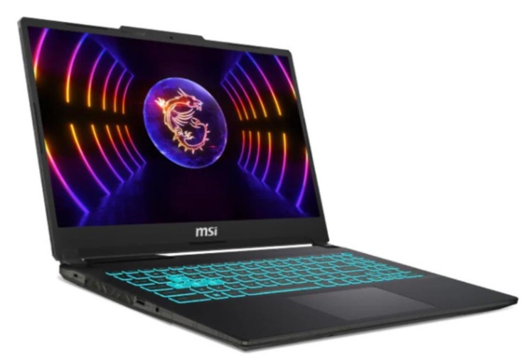 Laptop MSI Gaming Cyborg 15 A13UC-2082VN (i7 13620H/ 16GB/ 512GB SSD/ RTX 3050 4GB/ 15.6 inch FHD/ 144Hz/ Win11/ Black/ Balo) 