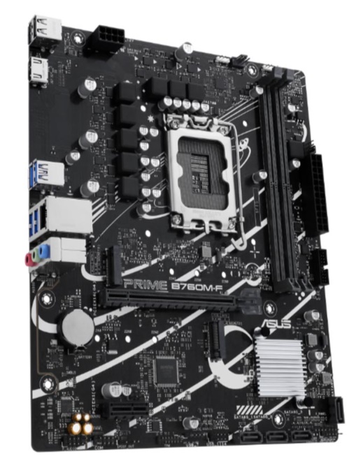 Mainboard Asus Prime B760M-F DDR5 (Intel B760/ Socket 1700/ M-ATX/ 2 khe ram)