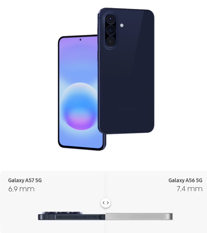 Điện thoại Samsung Galaxy A57 5G