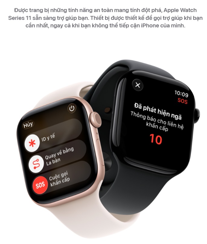 Đồng hồ th&ocirc;ng minh Apple Watch Series 11