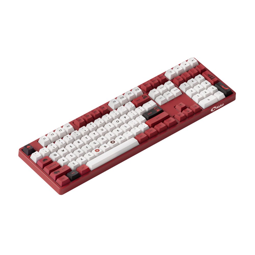 B&agrave;n ph&iacute;m cơ AKKO 5108B Plus Red World Tour Viet Nam