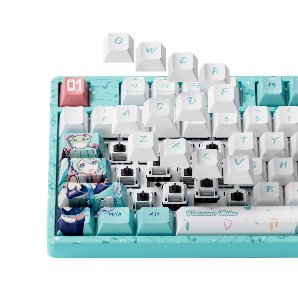 B&agrave;n ph&iacute;m cơ AKKO 5108B Plus Hatsune Miku