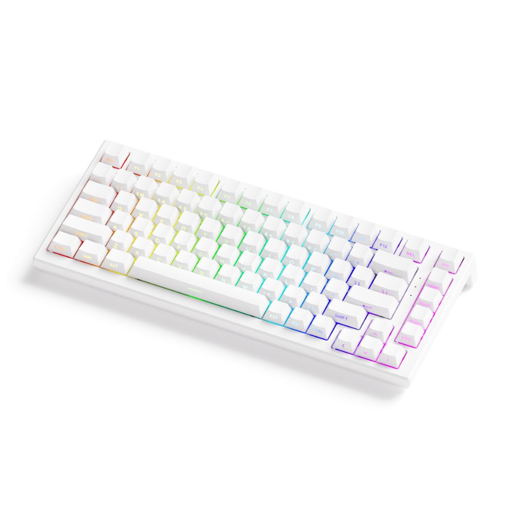 B&agrave;n ph&iacute;m cơ AKKO FUN60 Max SP White Glare Magnetic Switches (Tri-mode) 8K in 2.4G 