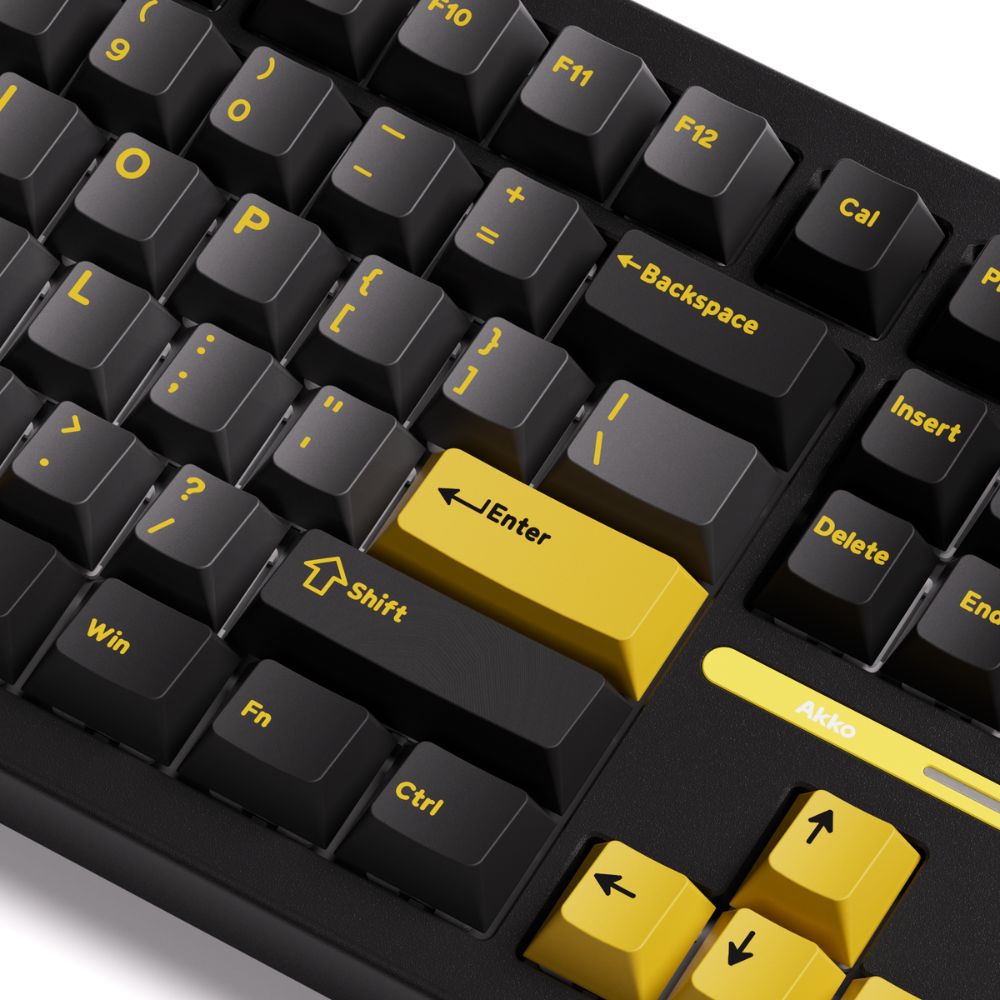 B&agrave;n ph&iacute;m cơ AKKO TAC87 Black&Gold Tri-Mode