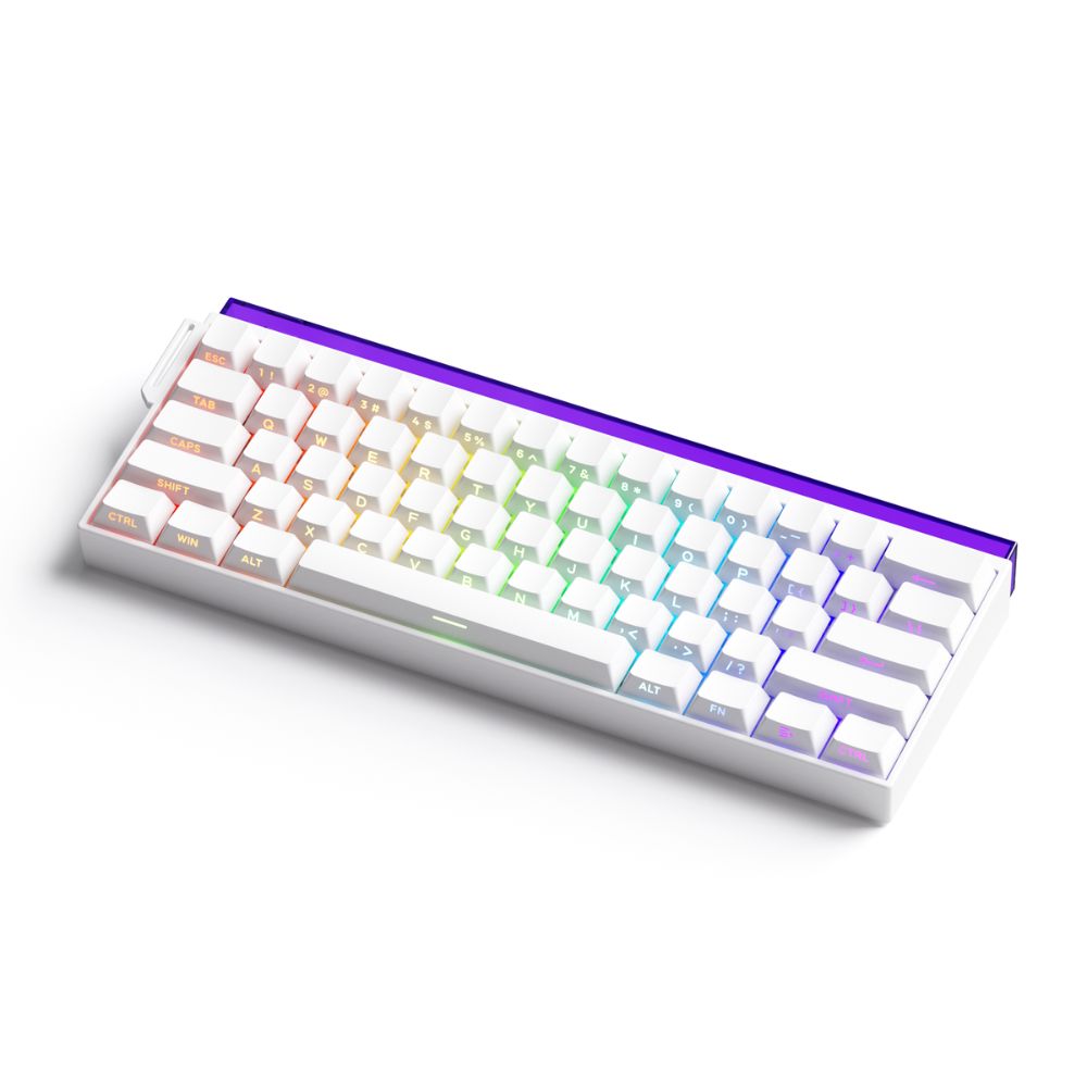 B&agrave;n ph&iacute;m cơ AKKO Veekos Shine60 SP White (Trắng)