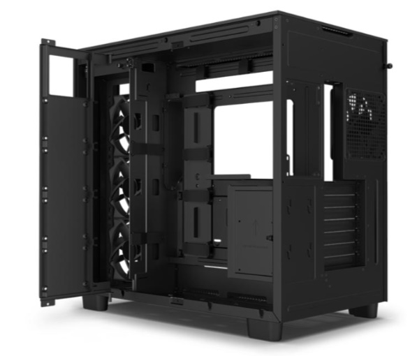 Vỏ máy tính NZXT H9 Flow Black (CM-H91FB-01) 