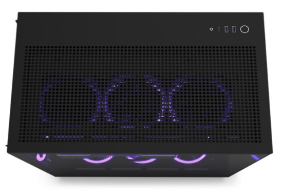 Vỏ máy tính NZXT H9 Flow Black (CM-H91FB-01) 