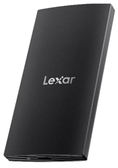 Ổ cứng di động SSD Lexar SL300 2Tb (Type-C và USB3.2/ 1050MB/s/ 1000MB/s/ Đen)