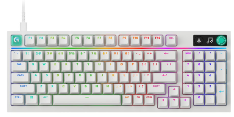 B&agrave;n ph&iacute;m cơ Logitech G316 X 98 White 