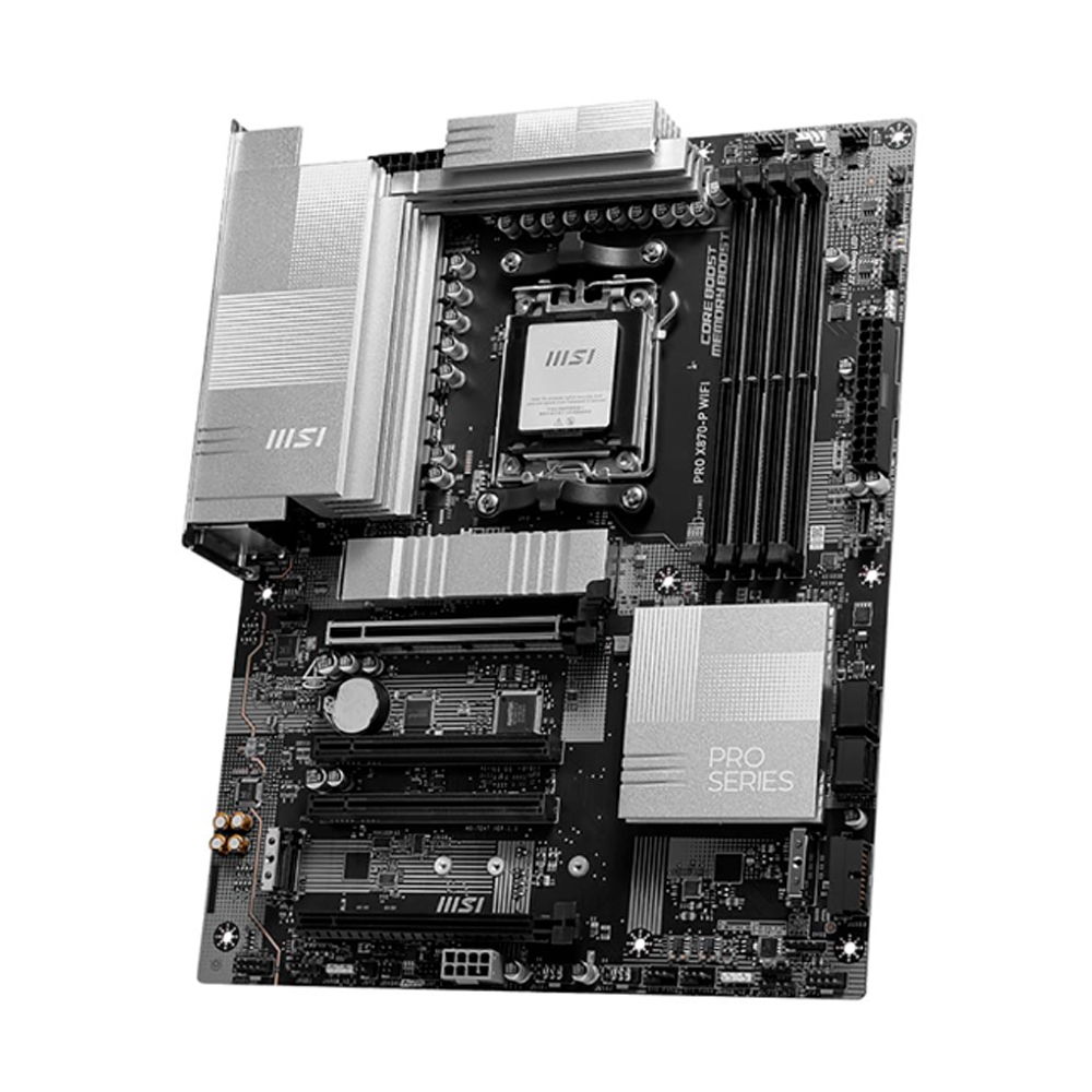 Mainboard MSI PRO X870-P WIFI (AMD X870/ Socket AM5/ ATX/ 4 khe ram/ DDR5/ 2.5 Gigabit LAN)