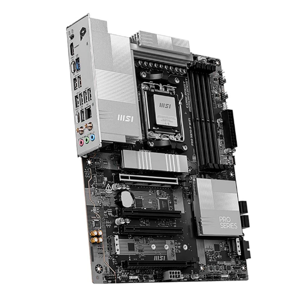 Mainboard MSI PRO X870-P WIFI (AMD X870/ Socket AM5/ ATX/ 4 khe ram/ DDR5/ 2.5 Gigabit LAN)