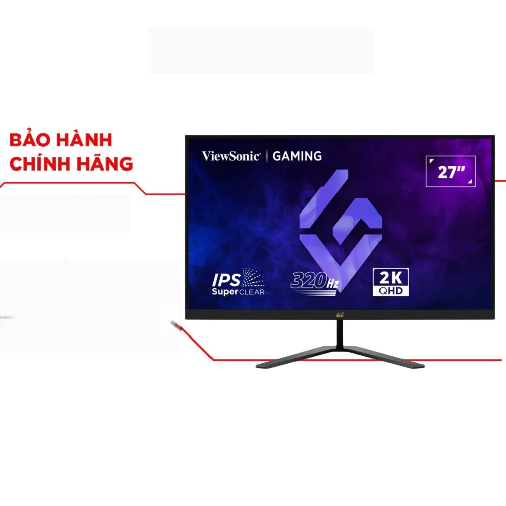 M&agrave;n h&igrave;nh gaming Viewsonic VX2766-2K-PRO-9 (27Inch/ 2K/ 2ms/ 320Hz/ 450 cd/m2/ IPS)