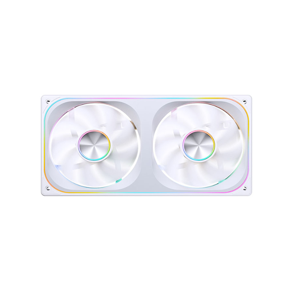 Quạt case JONSBO ZA-240WR White LED ARGB REVERSE ( fan ngược)
