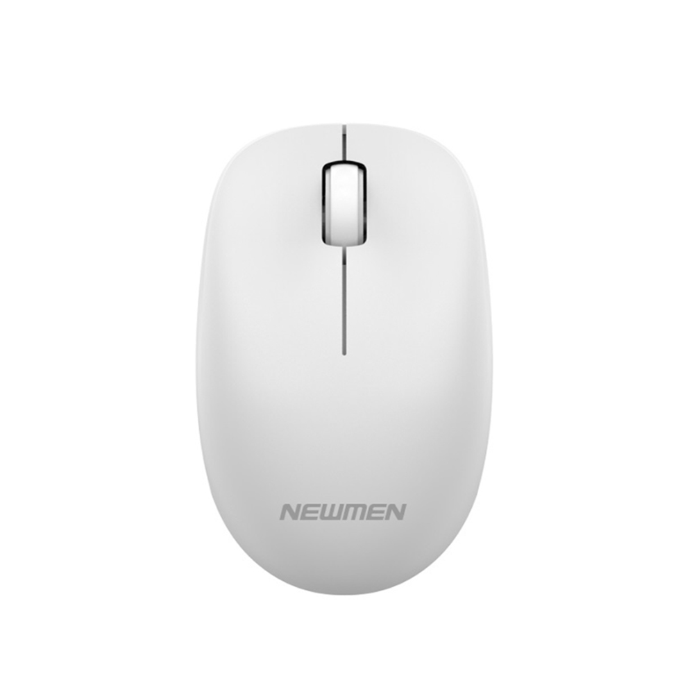 Chuột kh&ocirc;ng d&acirc;y Newmen F600s (Trắng) 