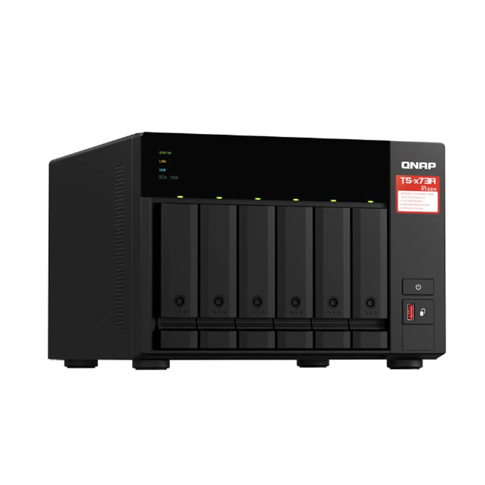 Thiết bị lưu trữ NAS Qnap TS-673A-8GB