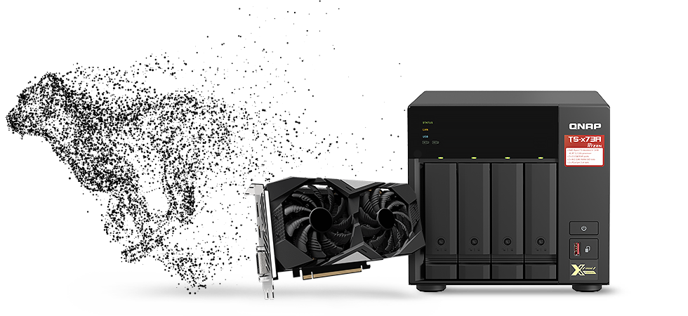 Thiết bị lưu trữ NAS Qnap TS-473A-8GB