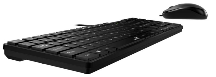 Bộ b&agrave;n ph&iacute;m chuột Genius Slimstar C126 (Đen) 