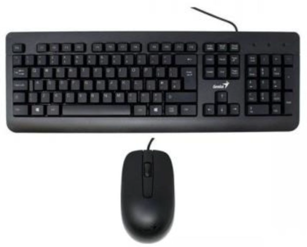 Bộ b&agrave;n ph&iacute;m chuột Genius KM 160 (Đen)
