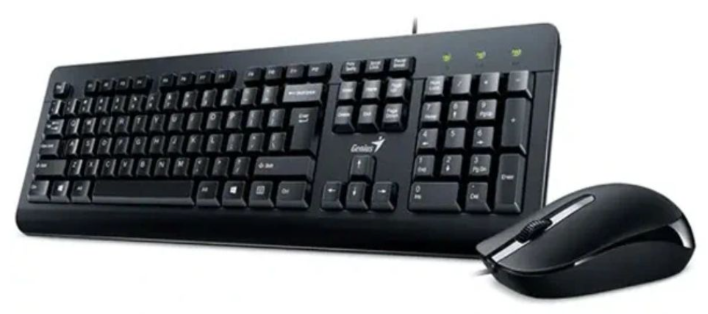 Bộ b&agrave;n ph&iacute;m chuột Genius KM 160 (Đen)