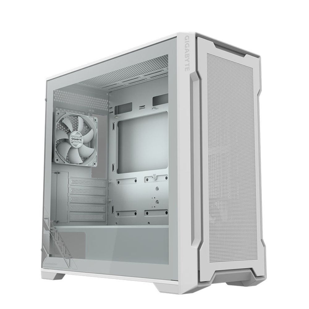 Vỏ m&aacute;y t&iacute;nh Gigabyte C102 GLASS (Mid Tower/ M-ATX/ Trắng)