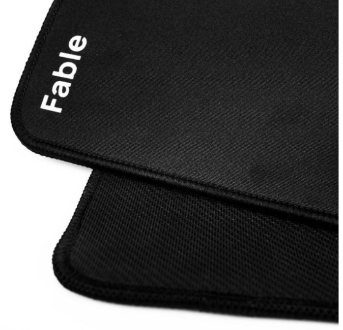 B&agrave;n di chuột HyperWork Fable Đen 90x40cm