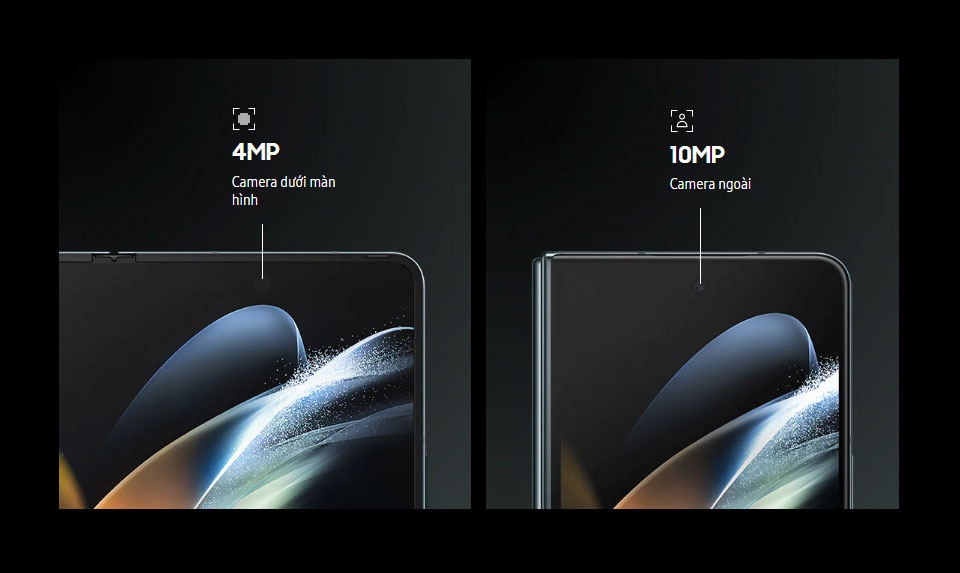 Điện thoại Samsung Galaxy Z Fold4 512GB - Kem Metalic