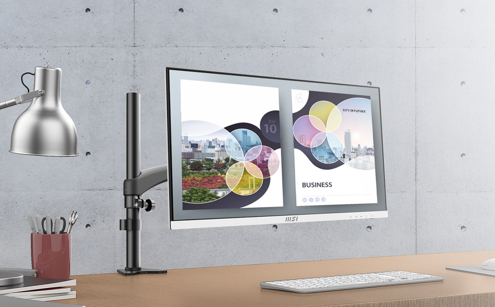 Màn hình MSI PRO MP243W Trắng