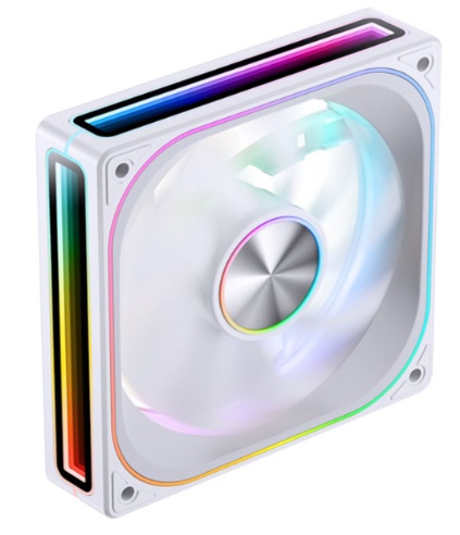 Quạt case JONSBO ZA-120W White LED ARGB 