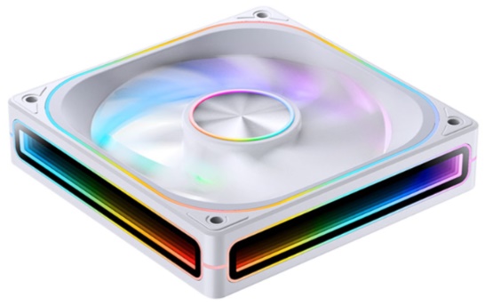 Quạt case JONSBO ZA-120W White LED ARGB 