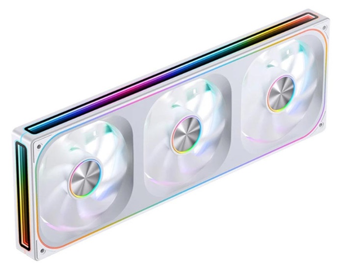 Quạt case JONSBO ZA-360W White LED ARGB 