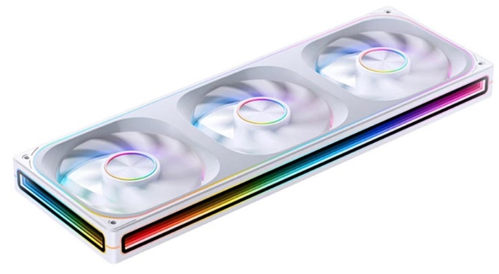 Quạt case JONSBO ZA-360W White LED ARGB 