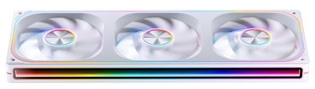 Quạt case JONSBO ZA-360WR White LED ARGB REVERSE (fan ngược)