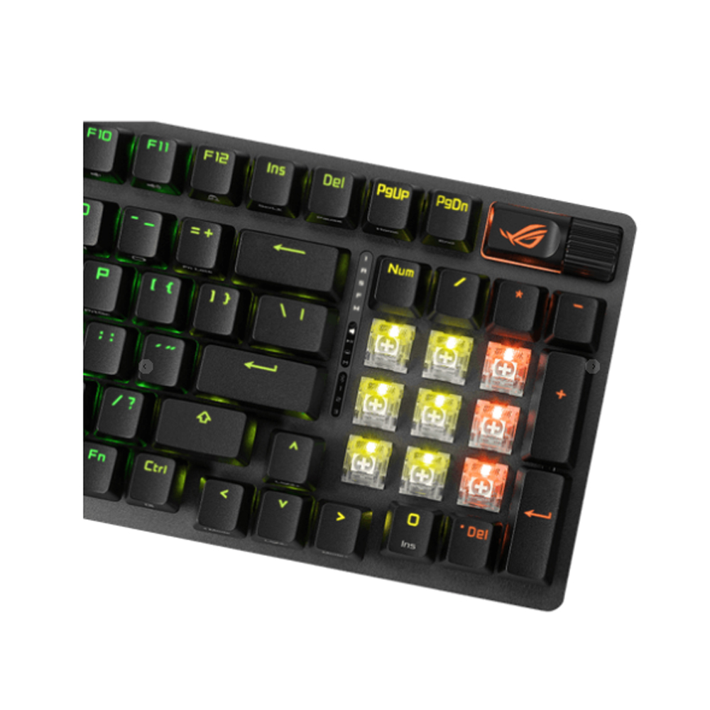 Bàn phím cơ Asus ROG Strix Scope II 96 Wireless ROG NX Snow Switch
