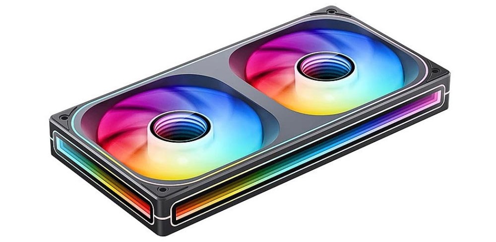 Quạt case JONSBO ZB-240BR BLACK LED ARGB REVERSE (fan ngược)