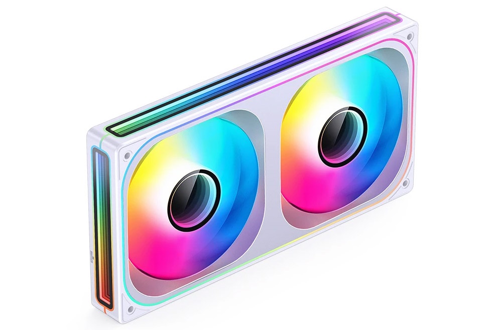 Quạt case JONSBO ZB-240W White LED ARGB