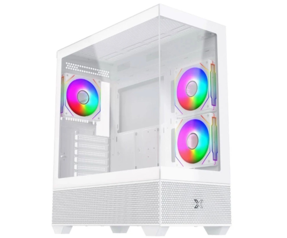 Vỏ máy tính Xigmatek ALPHARD M ARTIC 3GF (Mini Tower/ M-ATX/ Trắng)