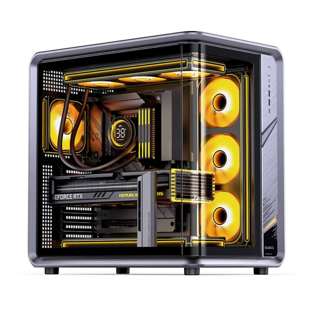 Vỏ m&aacute;y t&iacute;nh JONSBO BO400CG (Mid Tower/ ATX/ Đen)