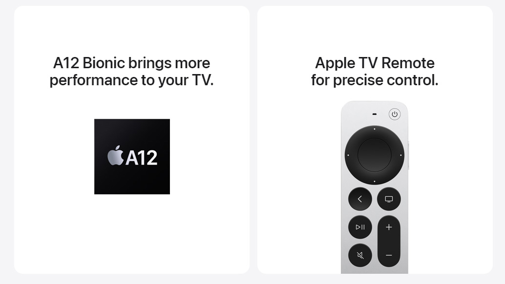 Thiết bị giải trí đa phương tiện Apple TV 4K 32GB - MXGY2ZA/A