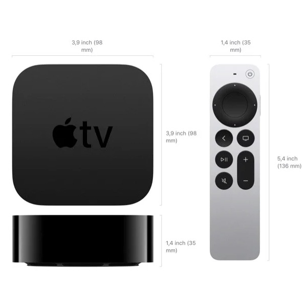 Thiết bị giải trí đa phương tiện Apple TV 4K 32GB - MXGY2ZA/A